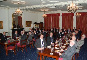 Members and guests enjoy at the chapter's 